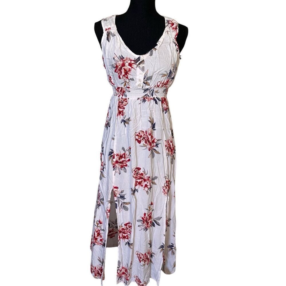 New Look Sleeveless Floral Maxi Sundress Size XL
